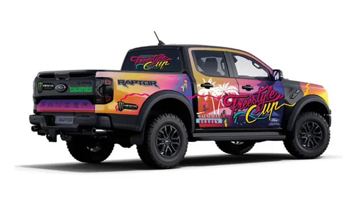 Covering total sur Ford Ranger Raptor ipanel