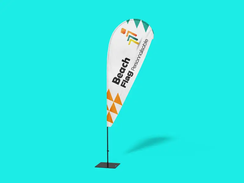 Signalétique Beach-Flag ipanel