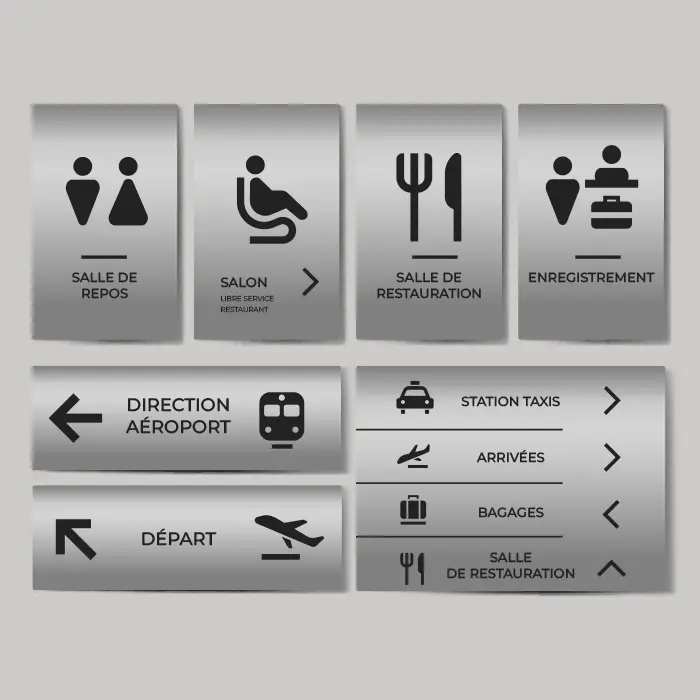 Plaques gravées ipanel