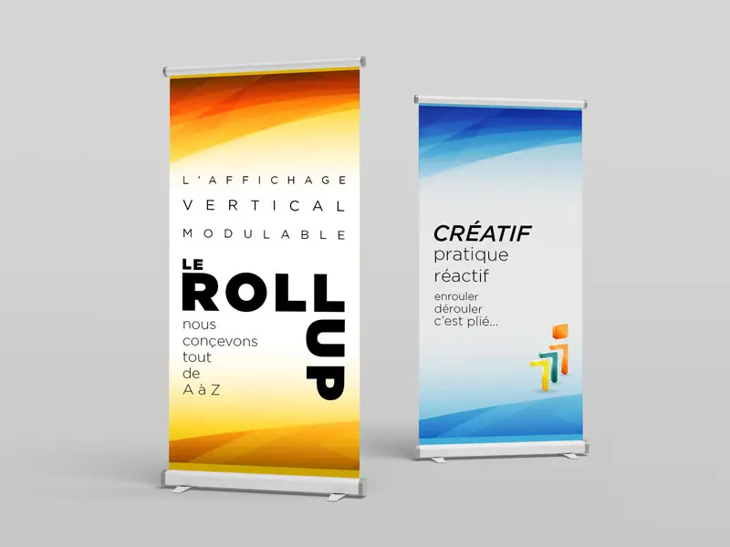 Signalétique Roll-up ipanel