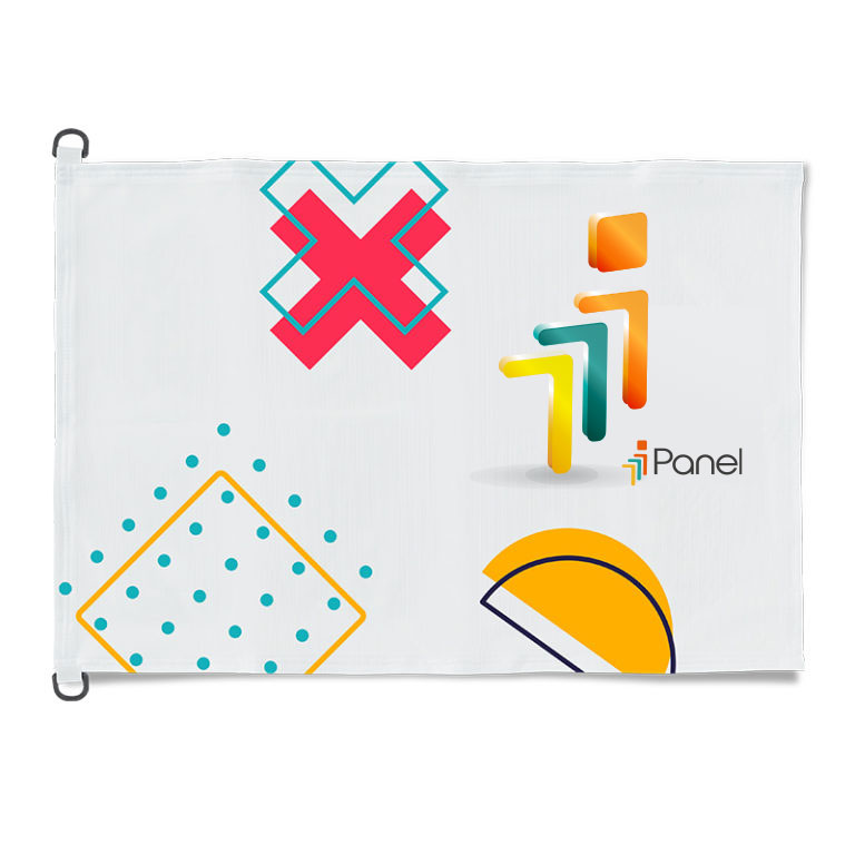 signalétique drapeau horizontal ipanel