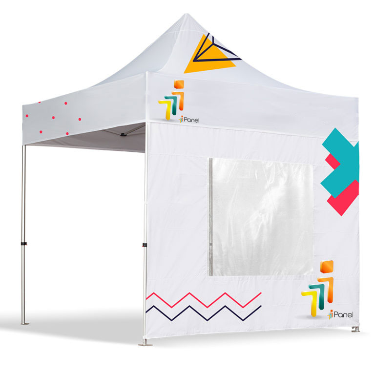 signalétique tente ipanel
